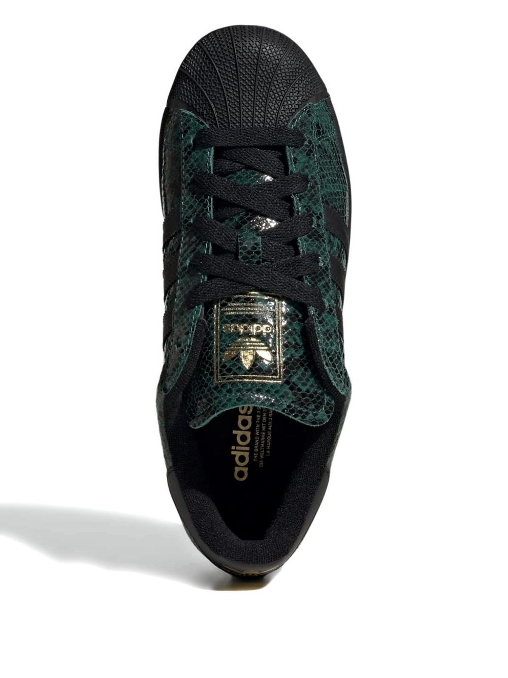 Sneakers Superstar II in verde 