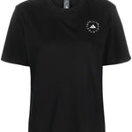 T-shirt a maniche corte truecasuals in nero Adidas by stella mc cartney - donna 