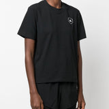 T-shirt a maniche corte truecasuals in nero Adidas by stella mc cartney - donna 