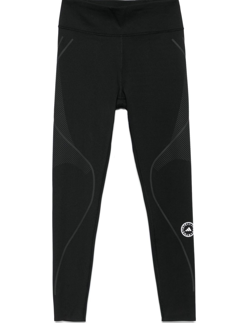 Leggings TruePace in nero Adidas by stella mc  cartney - donna 