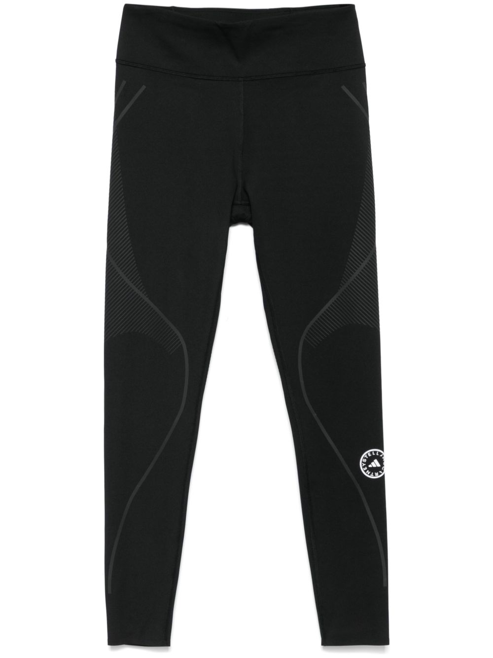 Leggings TruePace in nero Adidas by stella mc  cartney - donna 