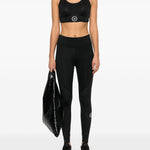 Leggings TruePace in nero Adidas by stella mc  cartney - donna 
