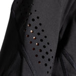 Giacca con zip a collo alto in nero Adidas by stella mc cartney - donna 