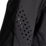 Giacca con zip a collo alto in nero Adidas by stella mc cartney - donna 