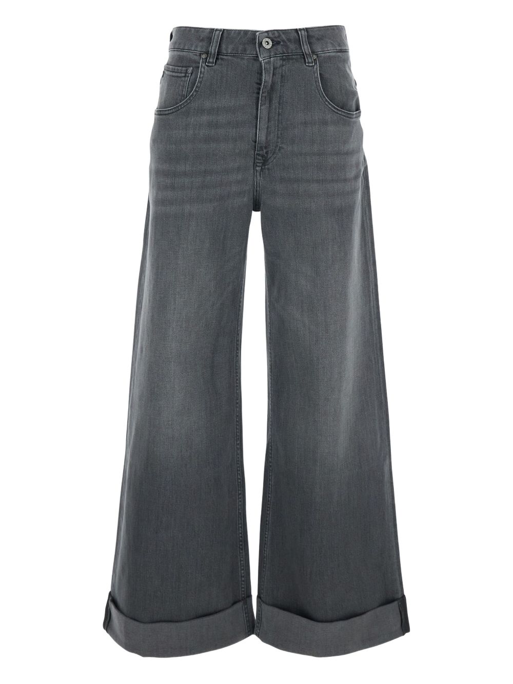 Jeans Tokyo con risvolto in grigio Ag jeans - donna 