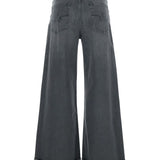 Jeans Tokyo con risvolto in grigio Ag jeans - donna 