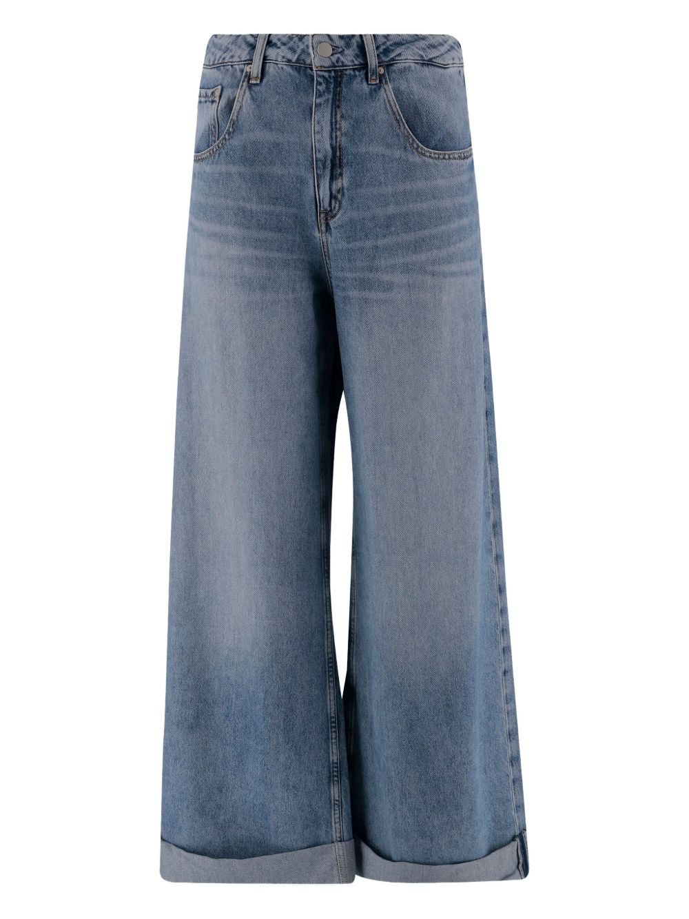 Jeans con risvolto in blu Ag jeans - donna 