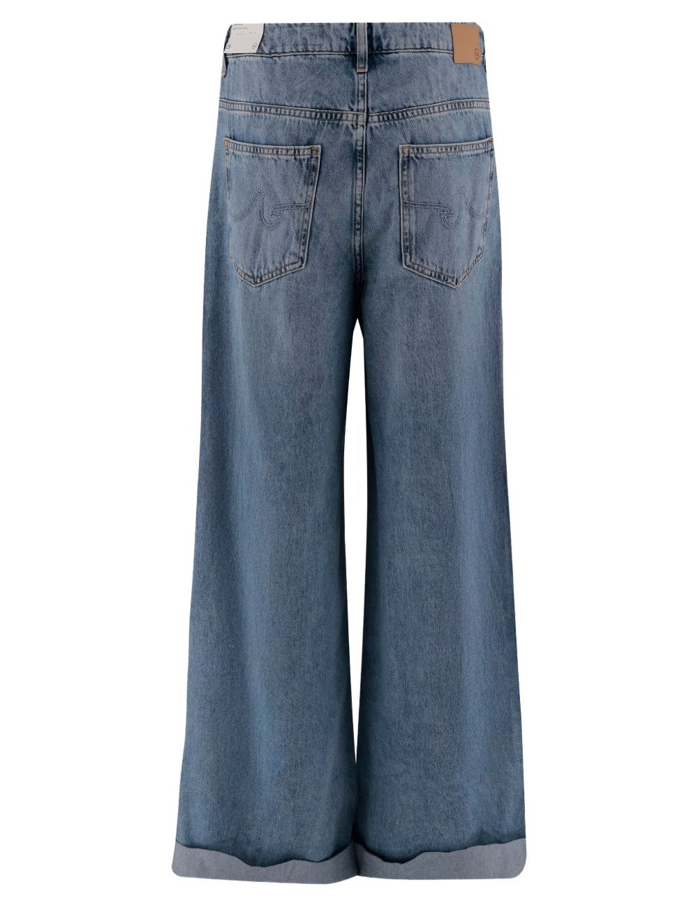 Jeans con risvolto in blu Ag jeans - donna 