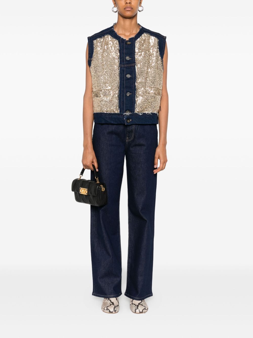 Jeans cinque tasche in blu Ag jeans - donna 