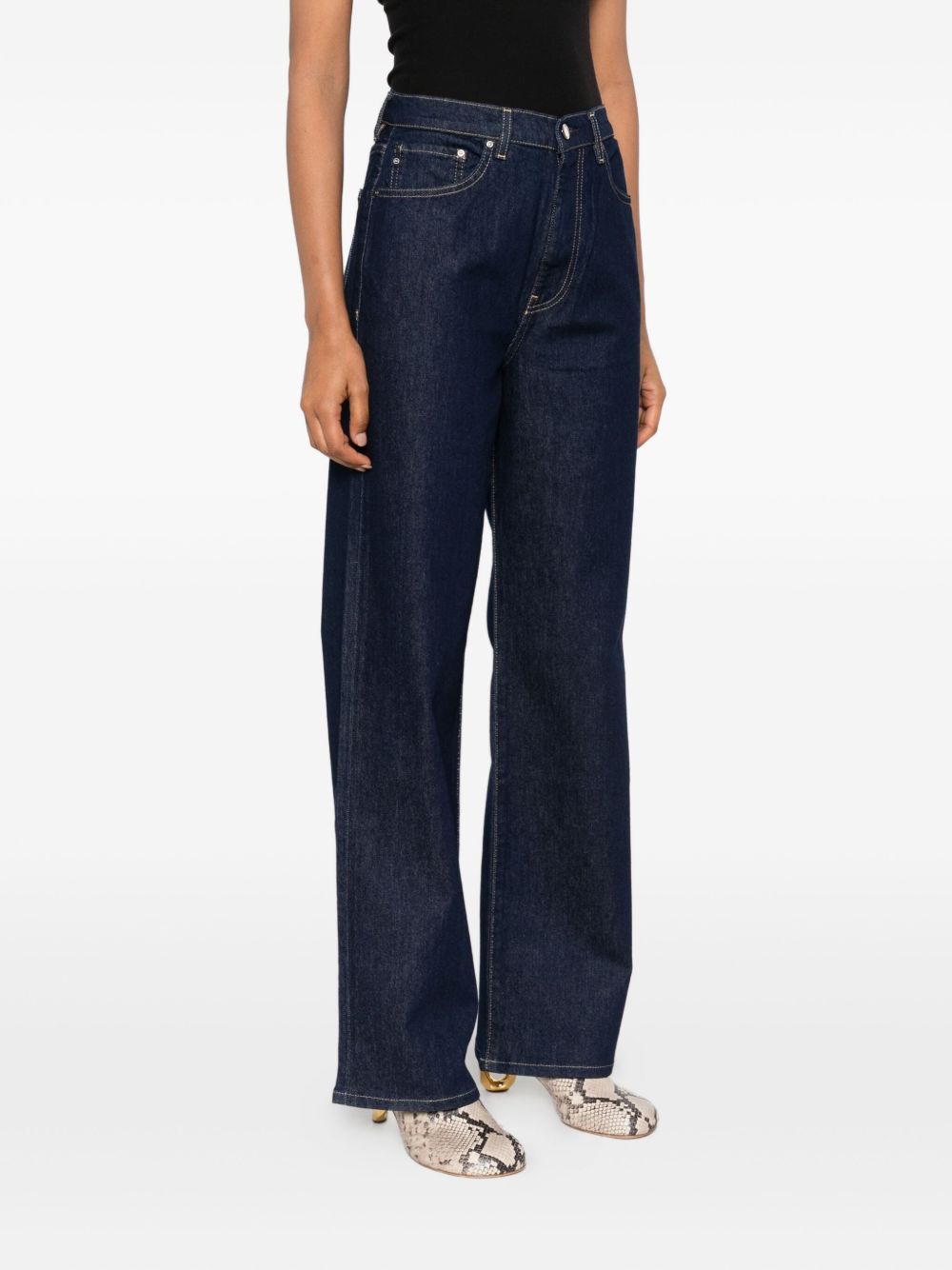 Jeans cinque tasche in blu Ag jeans - donna 