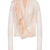 Blusa in pizzo rosa Alberta Ferretti - donna 