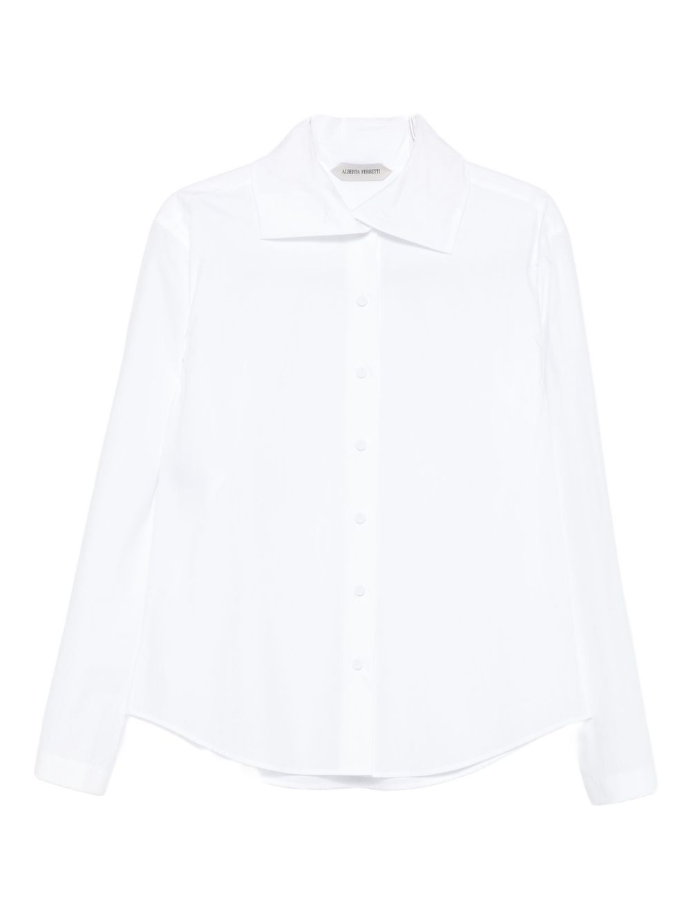 Camicia con dettaglio colletto in bianco Alberta Ferretti - donna 
