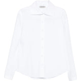 Camicia con dettaglio colletto in bianco Alberta Ferretti - donna 