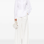 Camicia con dettaglio colletto in bianco Alberta Ferretti - donna 