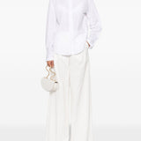 Camicia con dettaglio colletto in bianco Alberta Ferretti - donna 