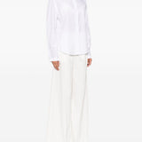 Camicia con dettaglio colletto in bianco Alberta Ferretti - donna 