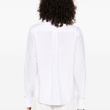 Camicia con dettaglio colletto in bianco Alberta Ferretti - donna 