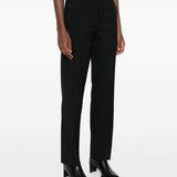 Pantaloni dritti in nero Alberta Ferretti - donna 