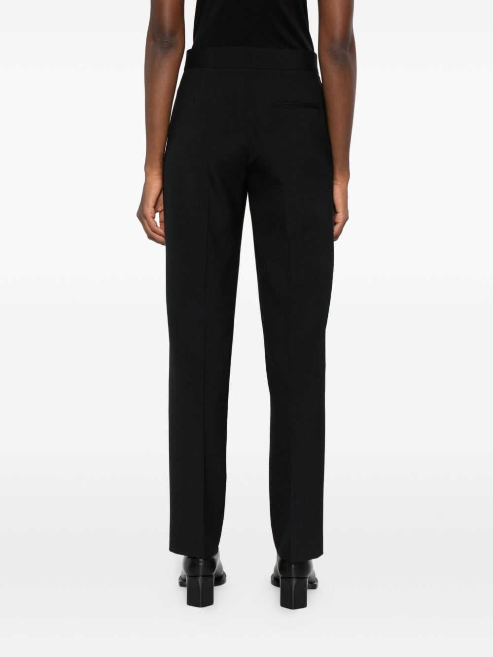 Pantaloni dritti in nero Alberta Ferretti - donna 