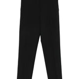 Pantaloni dritti in nero Alberta Ferretti - donna 