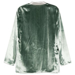 Blazer doppiopetto in verde Alberta Ferretti - donna 