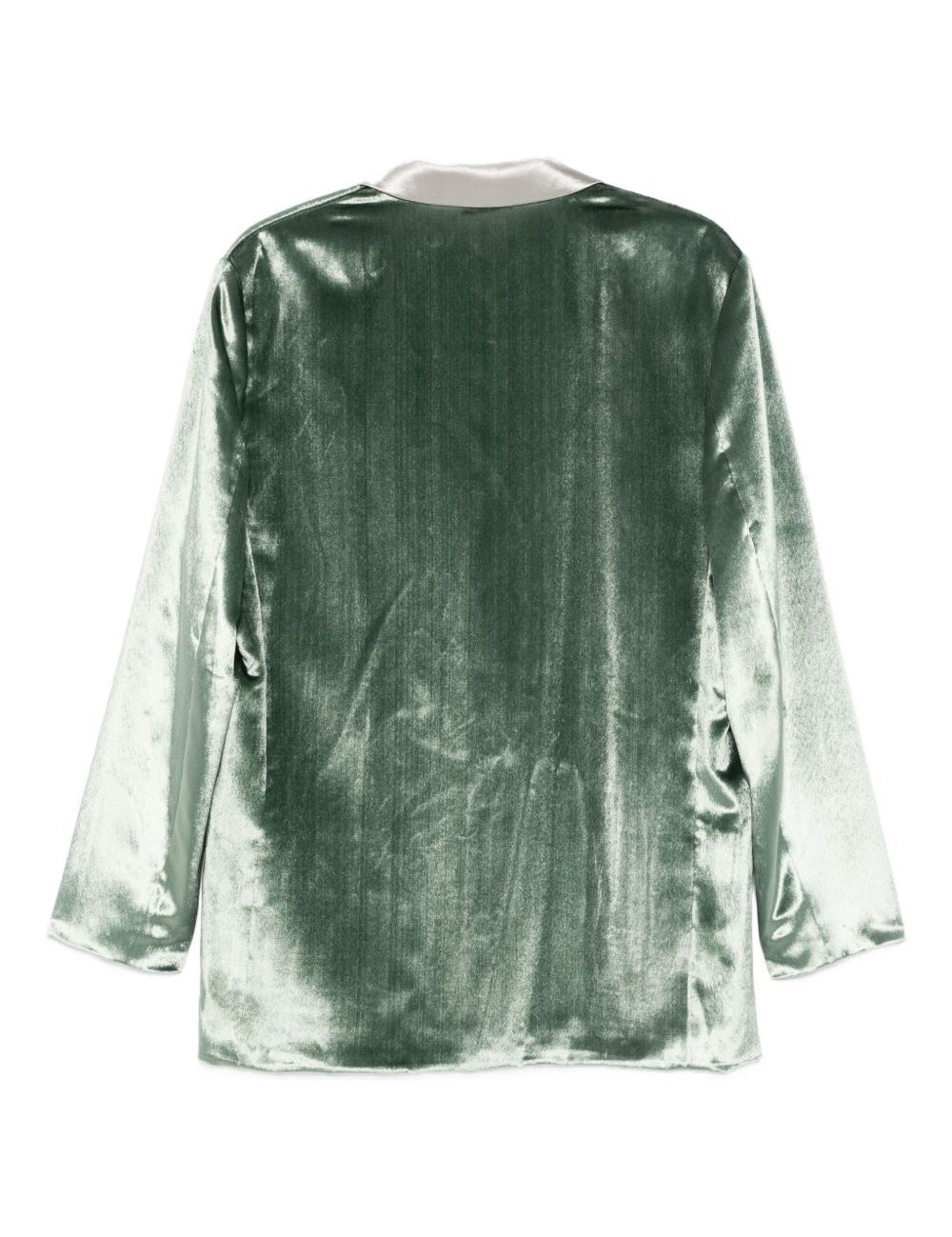 Blazer doppiopetto in verde Alberta Ferretti - donna 