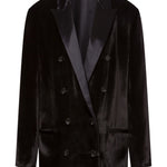 Blazer doppiiopetto in nero Alberta Ferretti - donna 