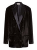 Blazer doppiiopetto in nero Alberta Ferretti - donna