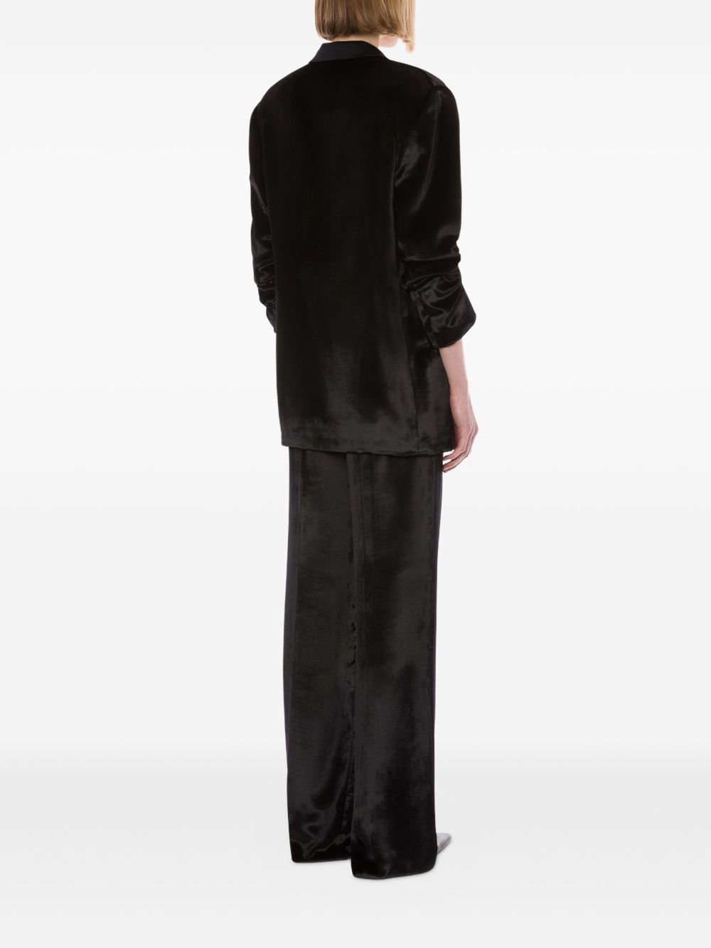 Blazer doppiiopetto in nero Alberta Ferretti - donna 