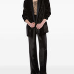 Blazer doppiiopetto in nero Alberta Ferretti - donna 