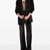 Blazer doppiiopetto in nero Alberta Ferretti - donna 
