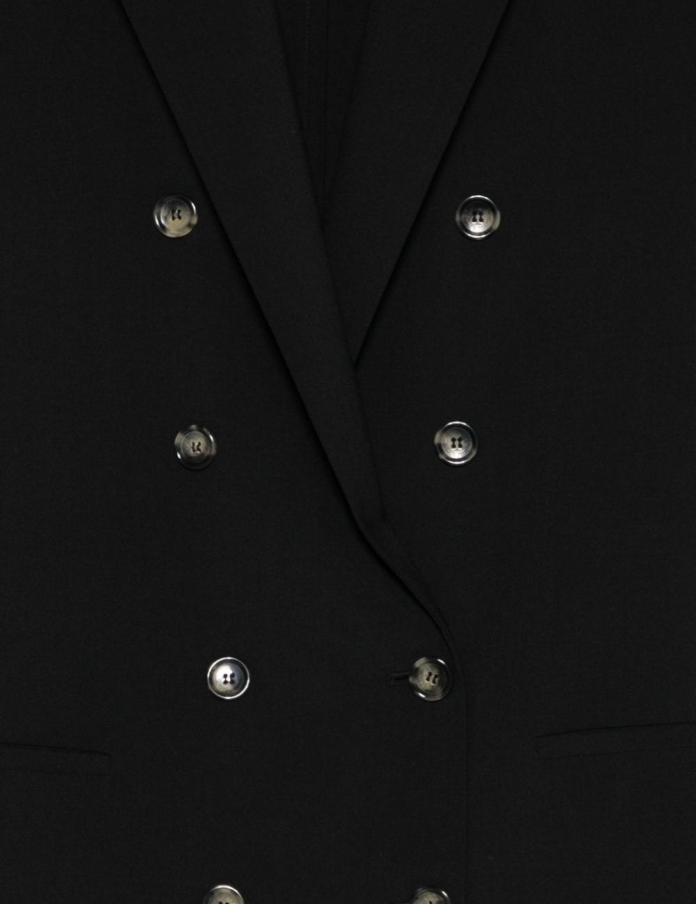 Blazer doppiopetto in nero Alberta Ferretti - donna 