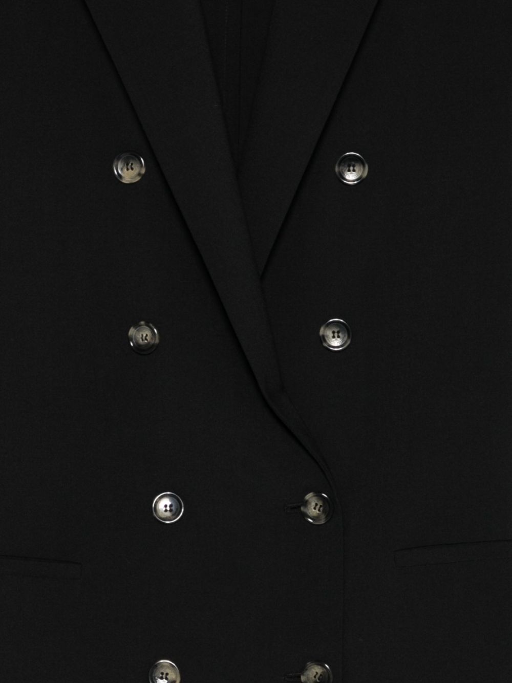 Blazer doppiopetto in nero Alberta Ferretti - donna 