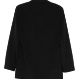 Blazer doppiopetto in nero Alberta Ferretti - donna 