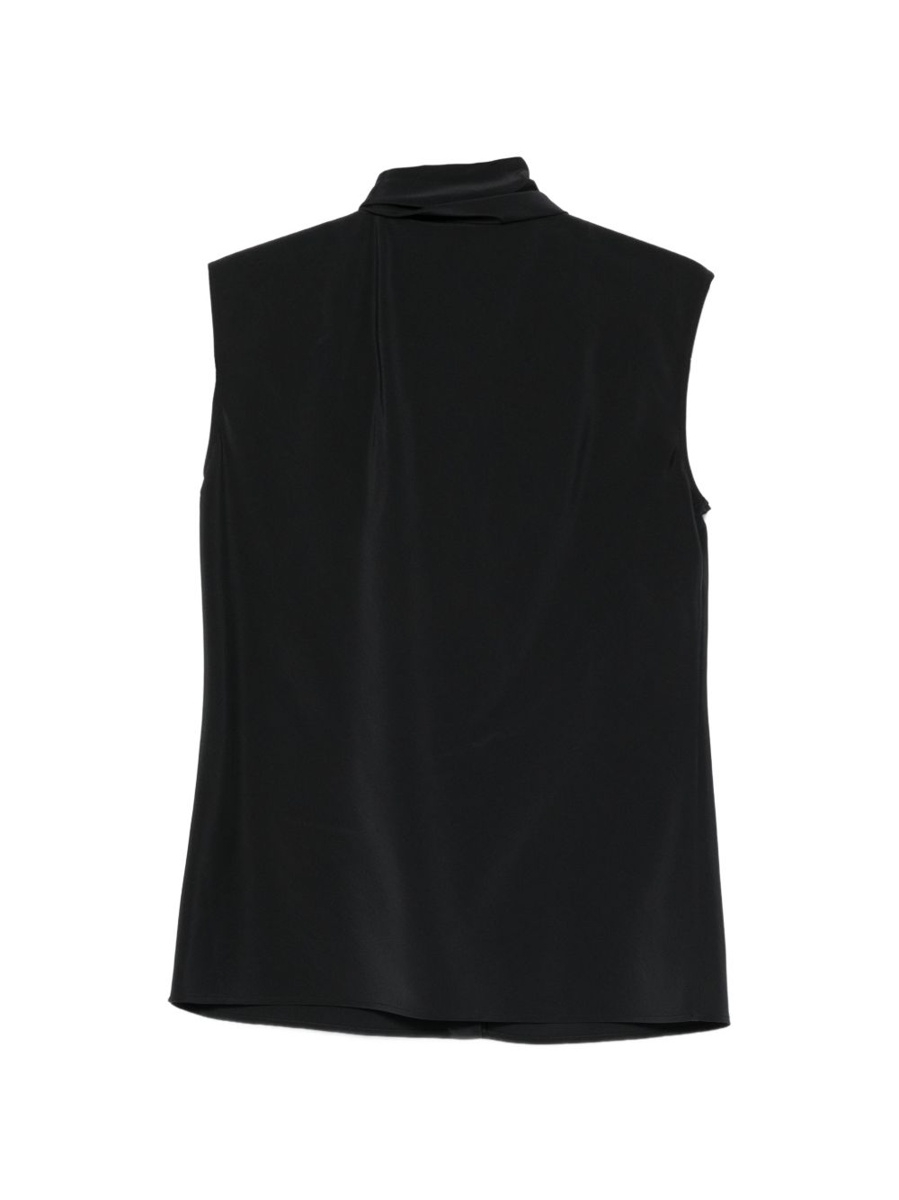 Top con dettaglio a foulard in nero Alberta ferretti - donna 