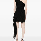 Abito a pois in nero Alessandra Rich - donna 
