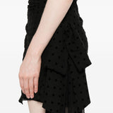 Abito a pois in nero Alessandra Rich - donna 