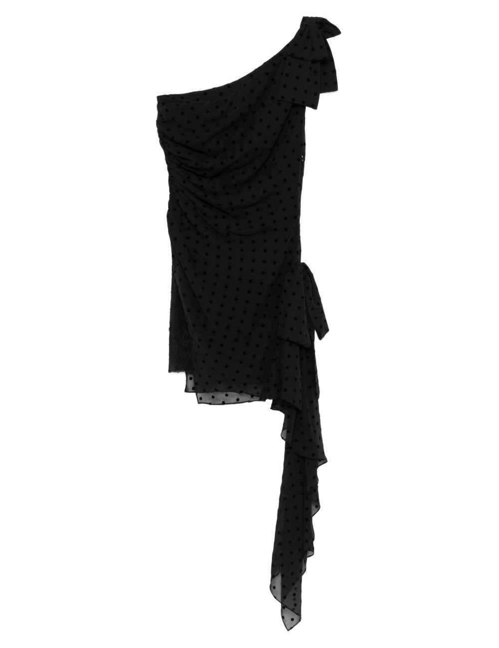 Abito a pois in nero Alessandra Rich - donna 