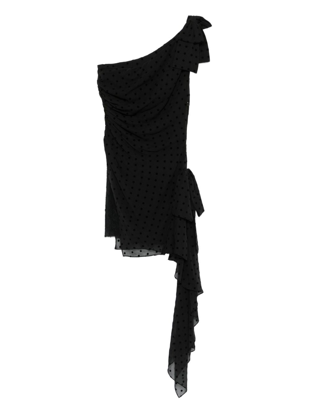 Abito a pois in nero Alessandra Rich - donna 