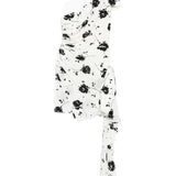 Abito monospalla a fiori in bianco Alessandra Rich - donna 