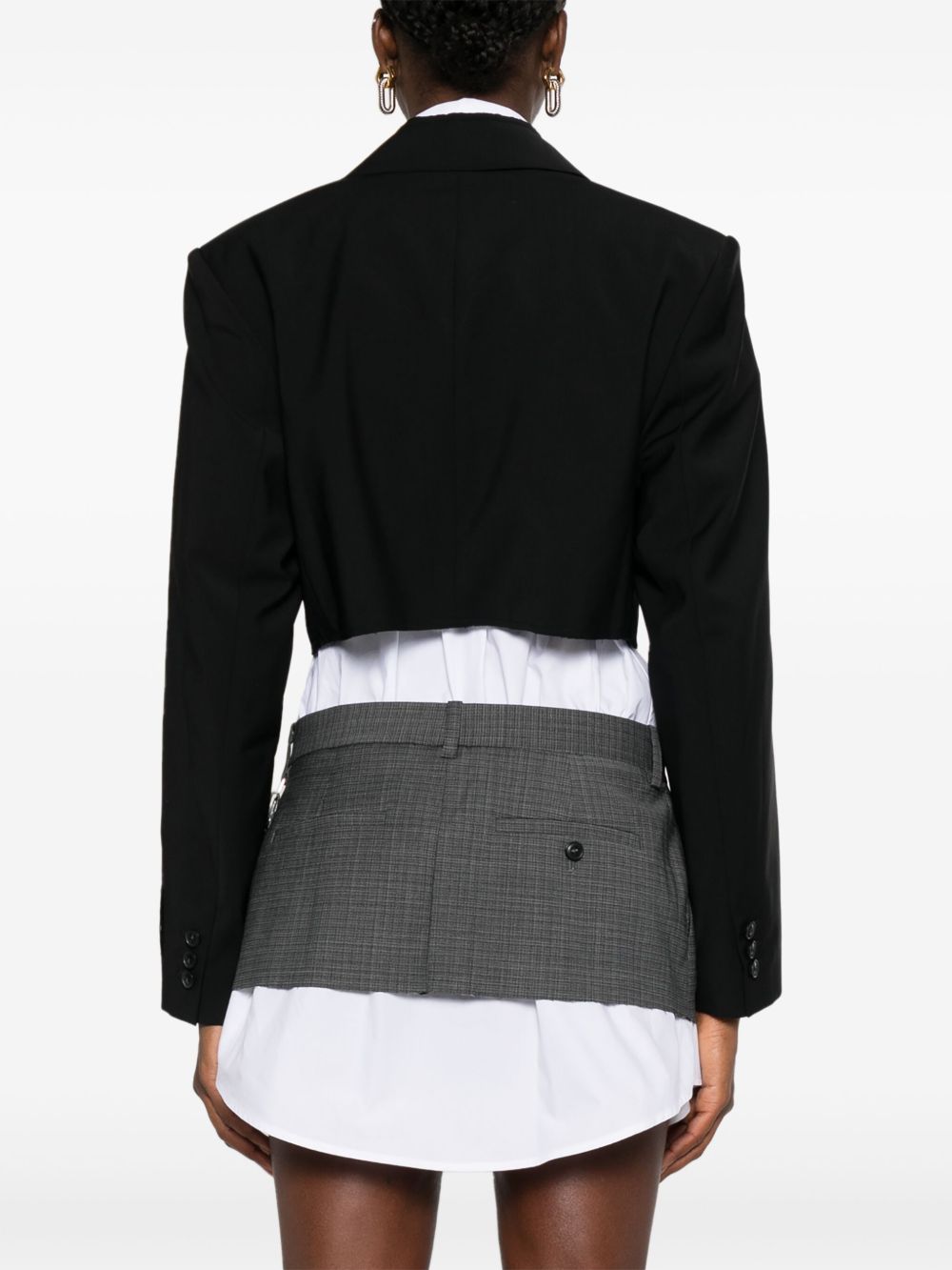 Giacca crop in nero Alexander wang - donna 