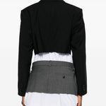 Giacca crop in nero Alexander wang - donna 