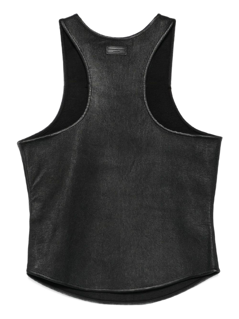 Canotta a costine in nero Alexander wang - donna 