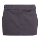 Minigonna con cintura in grigio Alexander Wang - donna 