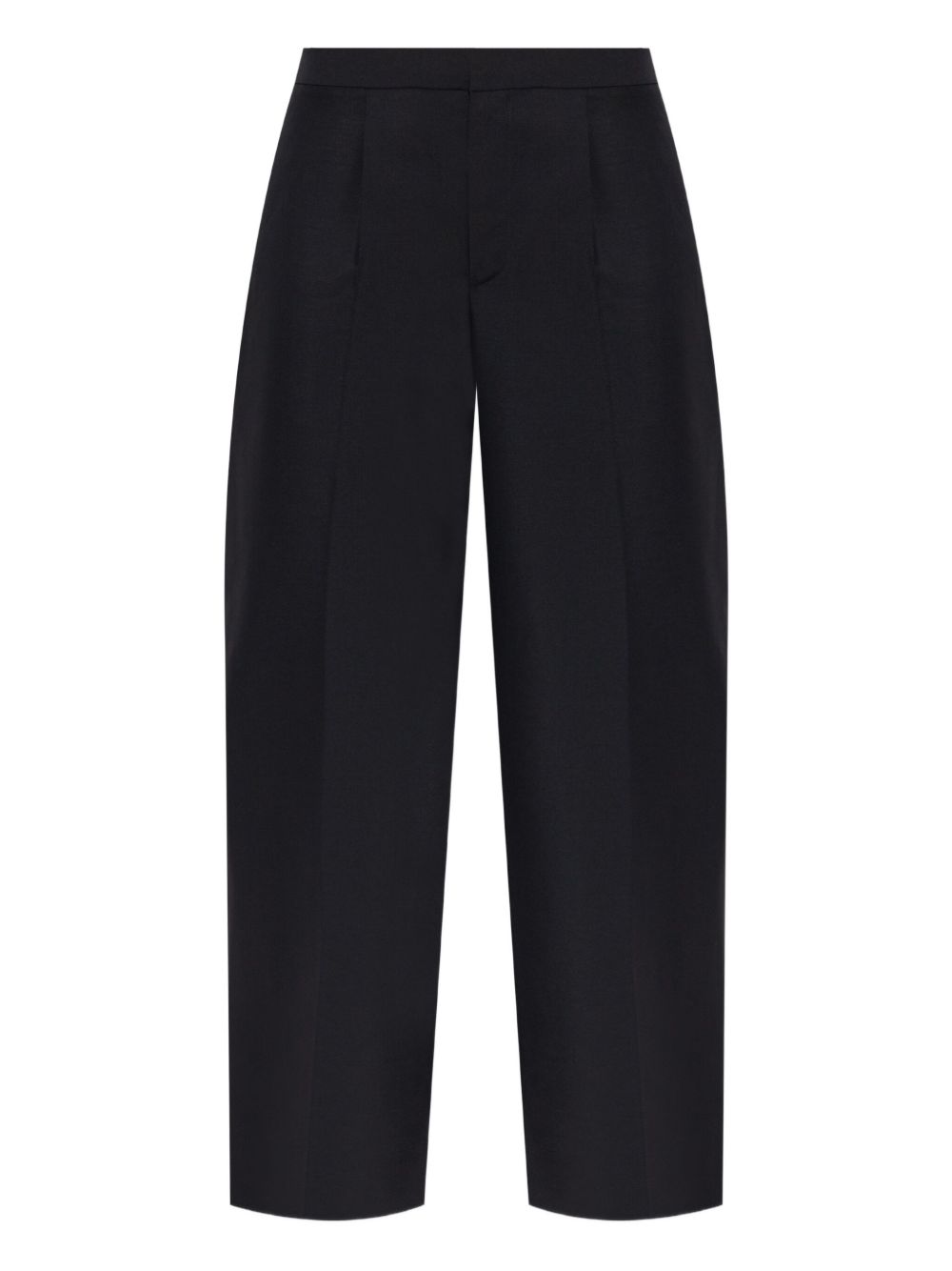 Pantaloni sartoriali a vita media in nero Alexander wang - donna 