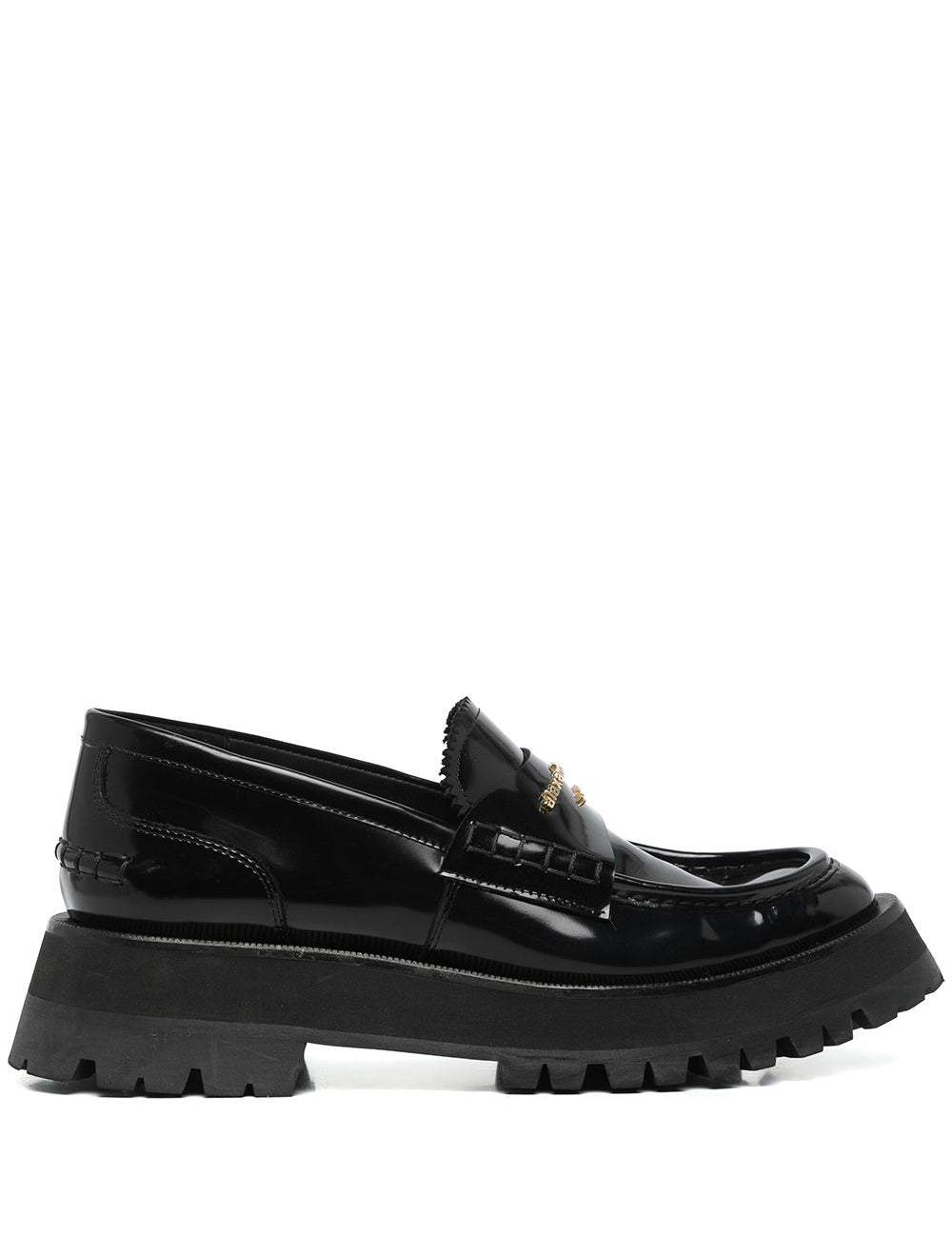 Mocassini Carter con logo in nero Alexander Wang - donna 