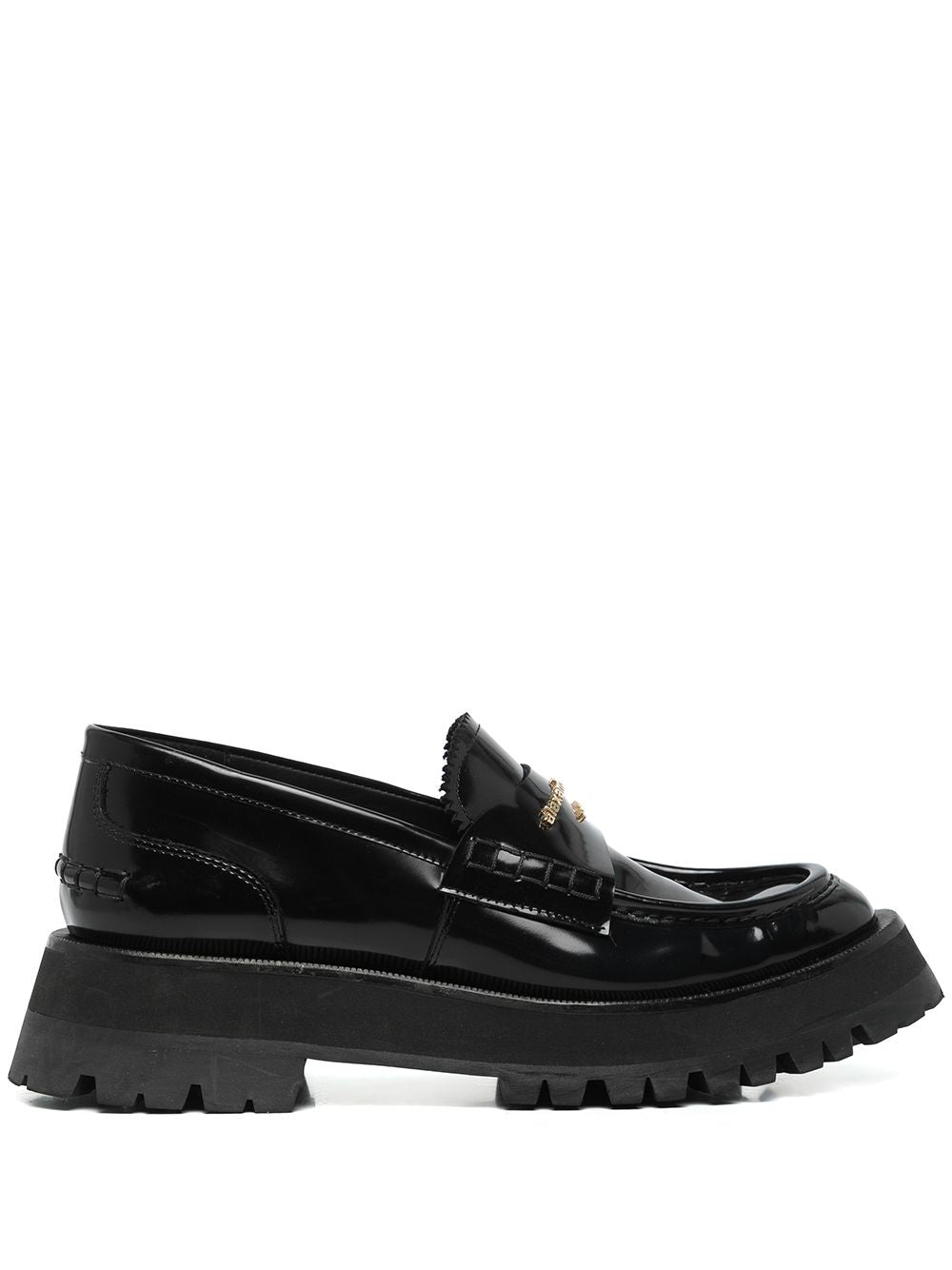 Mocassini Carter con logo in nero Alexander Wang - donna 
