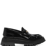 Mocassini Carter con logo in nero Alexander Wang - donna 