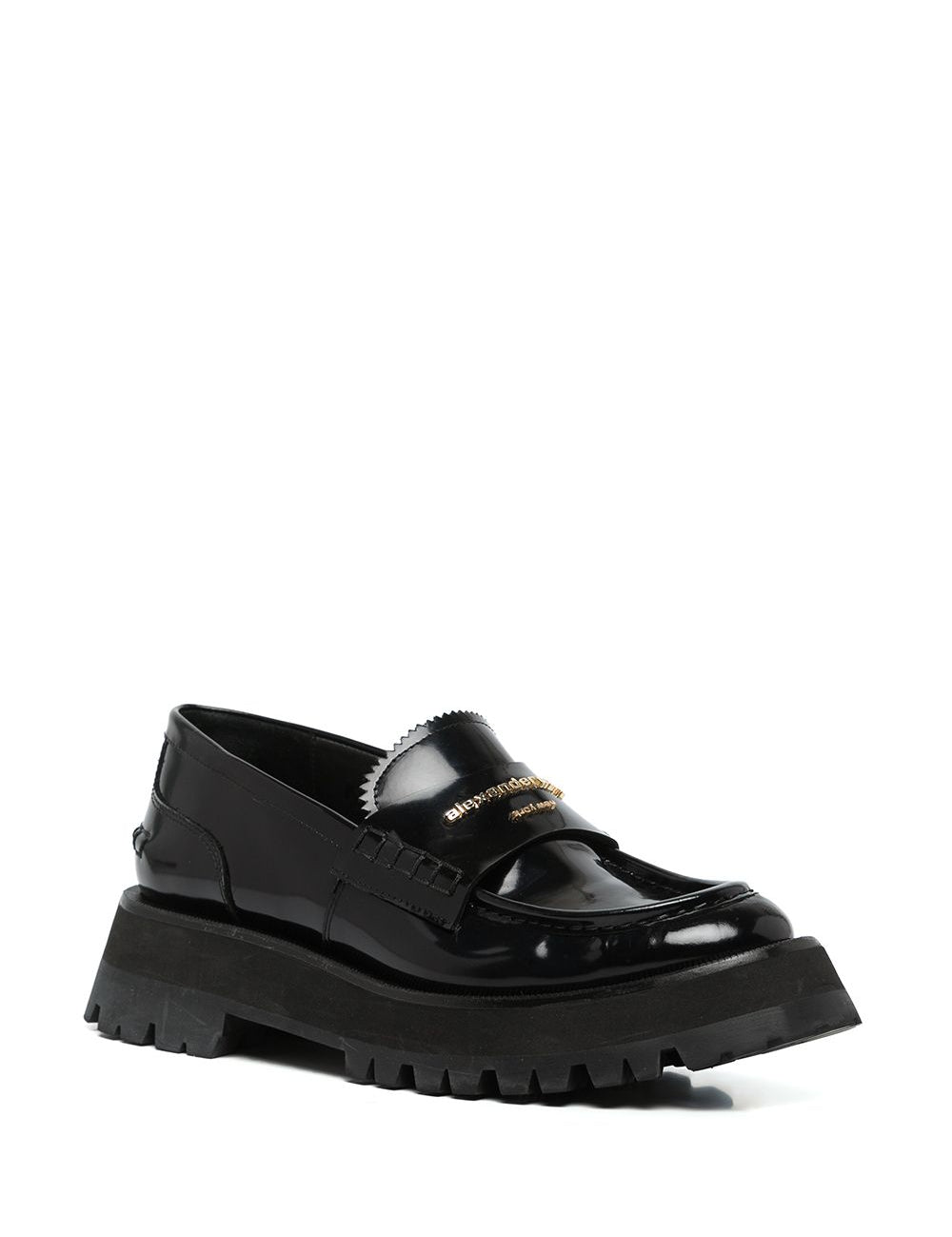 Mocassini Carter con logo in nero Alexander Wang - donna 
