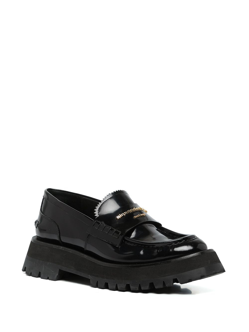Mocassini Carter con logo in nero Alexander Wang - donna 